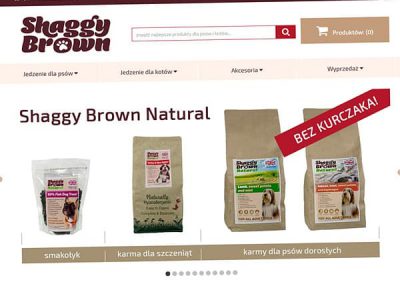 ShaggyBrown.pl – redesign